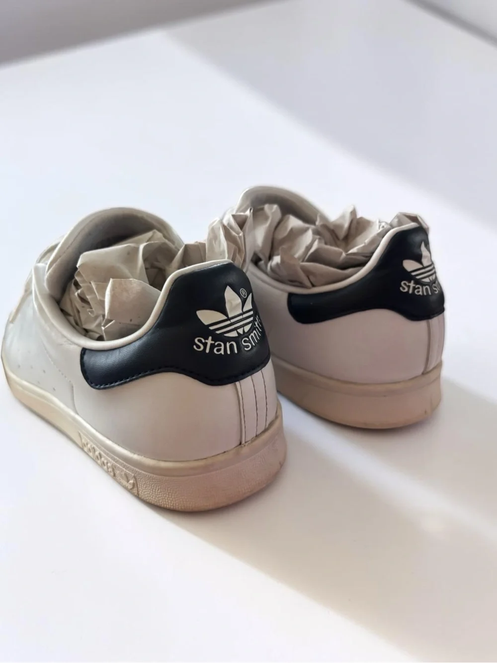 Adidas Stan Smith Primegreen White Navy Men’s Size 11 Classic Sneakers